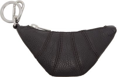 LEMAIRE LEMAIRE Brown Mini Croissant Keychain
