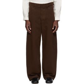 LEMAIRE LEMAIRE Brown Oversized Workwear Jeans