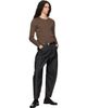 LEMAIRE LEMAIRE Brown Rail 25 MM Belt - 2