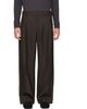 LEMAIRE LEMAIRE Brown Single-Pleat Tailored Trousers - 1