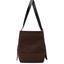 LEMAIRE LEMAIRE Brown Small Belted Tote Bag