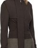 LEMAIRE LEMAIRE Brown Twisted Scarf Cardigan - 2