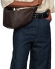 LEMAIRE LEMAIRE Brown Western Studs Medium Croissant Bag - 4
