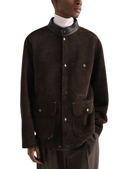 Lemaire Lemaire Brushed Suede Leather Welder Jacket