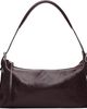 LEMAIRE LEMAIRE Burgundy Belted Baguette Bag - 1