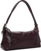LEMAIRE LEMAIRE Burgundy Belted Baguette Bag - 2