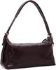 LEMAIRE LEMAIRE Burgundy Belted Baguette Bag - 3