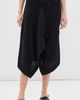 Lemaire Lemaire Buttoned Skirt Black - 3