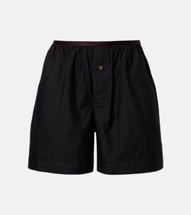 Lemaire Lemaire Cotton and silk shorts
