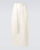 Lemaire Lemaire Cotton drill barrel-leg pants - 1
