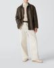 Lemaire Lemaire Cotton drill barrel-leg pants - 2