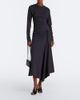 Lemaire Lemaire Cotton jersey crêpe midi dress - 2
