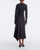 Lemaire Lemaire Cotton jersey crêpe midi dress - 6