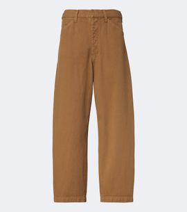 Lemaire Lemaire Cotton twill barrel-leg pants