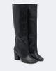Lemaire Lemaire Crease leather knee-high boots - 1