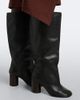 Lemaire Lemaire Crease leather knee-high boots - 2