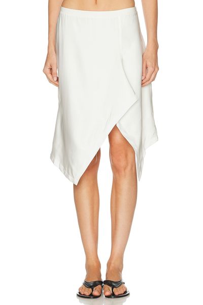 Lemaire Lemaire Creased Foulard Skirt