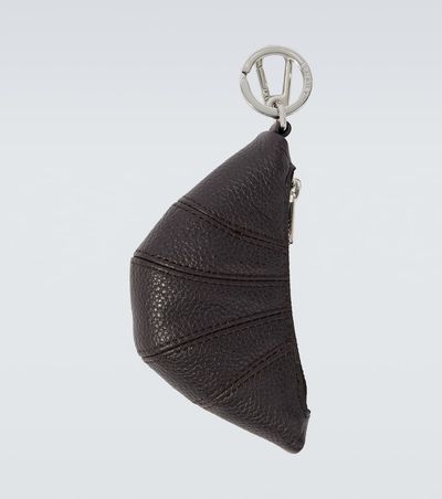 Lemaire Lemaire Croissant leather bag charm