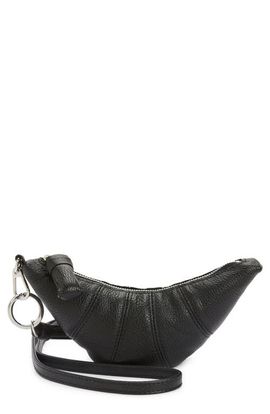 Lemaire Lemaire Croissant Leather Crossbody Coin Purse