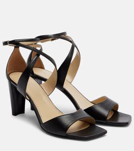 Lemaire Lemaire Cross leather sandals
