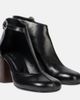 Lemaire Lemaire Cutout leather ankle boots - 1