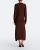 Lemaire Lemaire Deconstructed wool-blend midi dress - 6