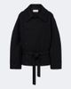 Lemaire Lemaire Double-breasted alpaca and wool coat - 1