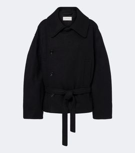 Lemaire Lemaire Double-breasted alpaca and wool coat