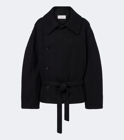 Lemaire Lemaire Double-breasted alpaca and wool coat