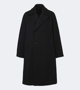 Lemaire Lemaire Double-breasted wool and alpaca coat