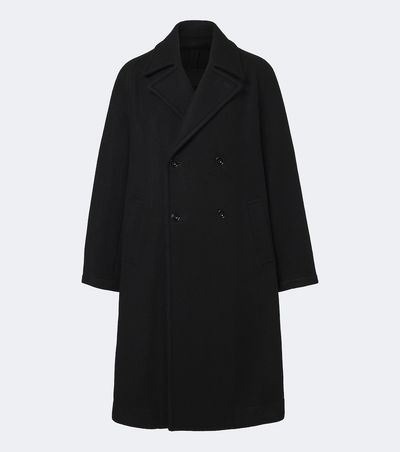 Lemaire Lemaire Double-breasted wool and alpaca coat