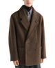 Lemaire Lemaire Double Breasted Felted Short Coat - 1