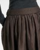 Lemaire Lemaire Draped semi-sheer silk midi skirt - 6