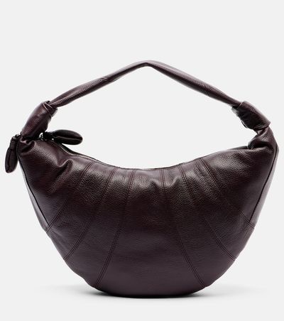 Lemaire Lemaire Fortune Crescent leather shoulder bag
