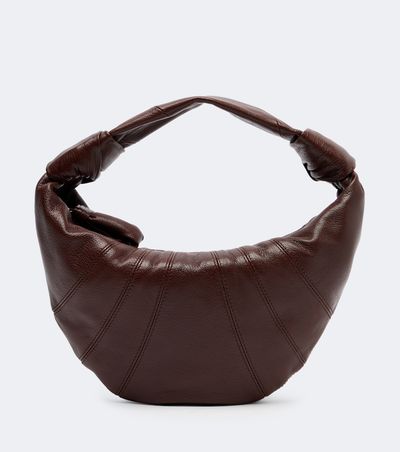Lemaire Lemaire Fortune Croissant Small leather shoulder bag