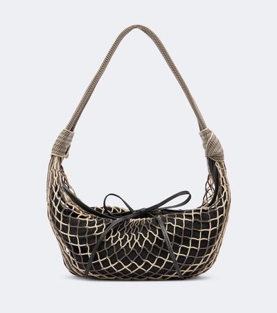 Lemaire Lemaire Fortune Croissant Small net shoulder bag
