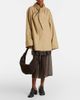 Lemaire Lemaire Fortune Croissant Small suede shoulder bag - 5