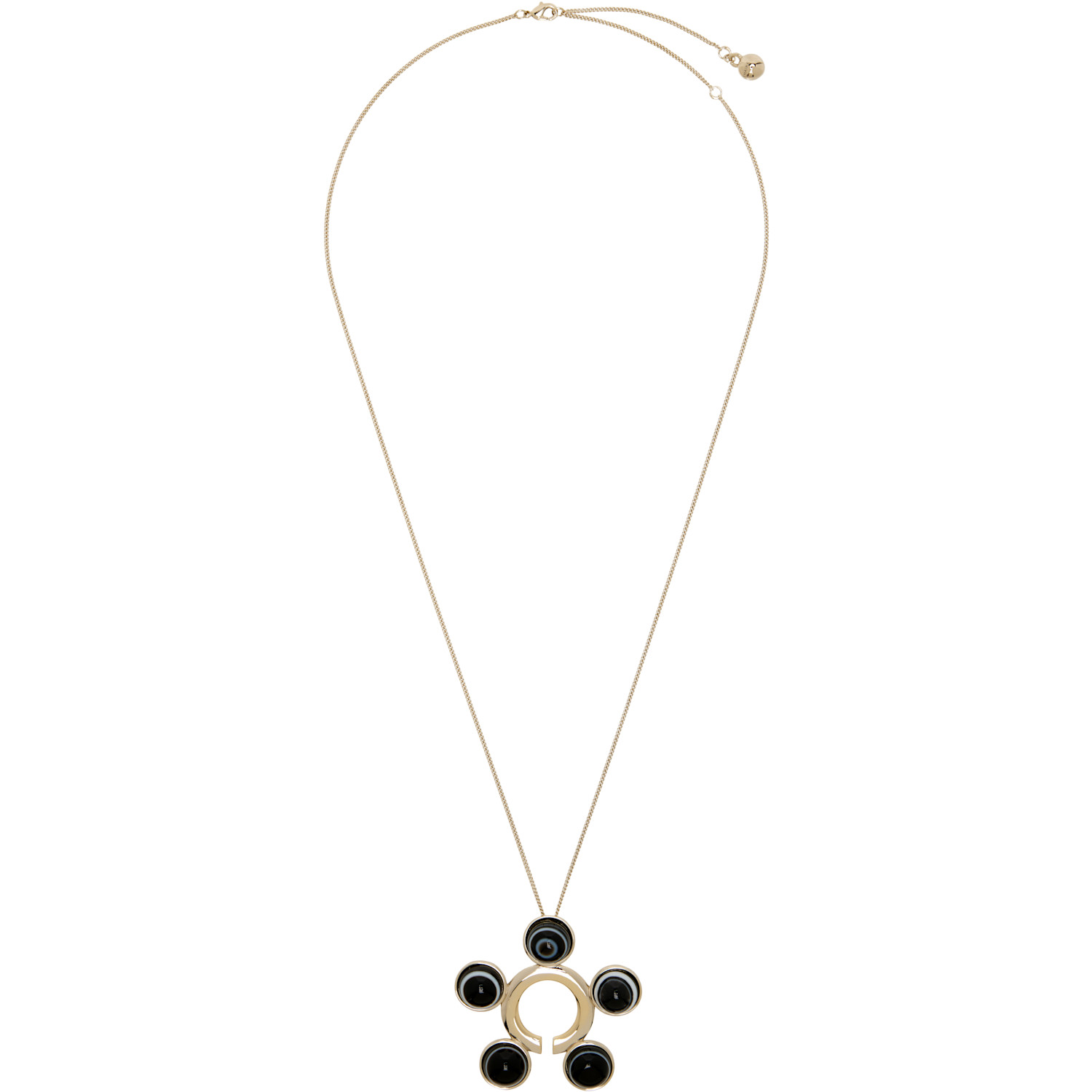 LEMAIRE - Black Castanet Necklace