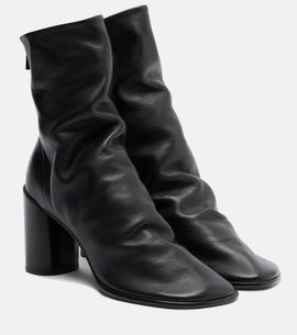 Lemaire Lemaire Glove leather ankle boots