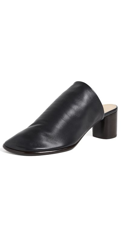 Lemaire Lemaire Glove Mules Dark Chocolate