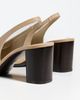 Lemaire Lemaire Glove Slingback 80mm Pumps Washed Beige - 4