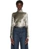 LEMAIRE LEMAIRE Gray Fitted Stand Collar Turtleneck - 1