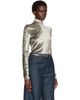 LEMAIRE LEMAIRE Gray Fitted Stand Collar Turtleneck - 2