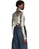 LEMAIRE LEMAIRE Gray Fitted Stand Collar Turtleneck - 3