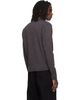 LEMAIRE LEMAIRE Gray Long-Sleeve Fine Mouliné Merino Wool Polo - 3