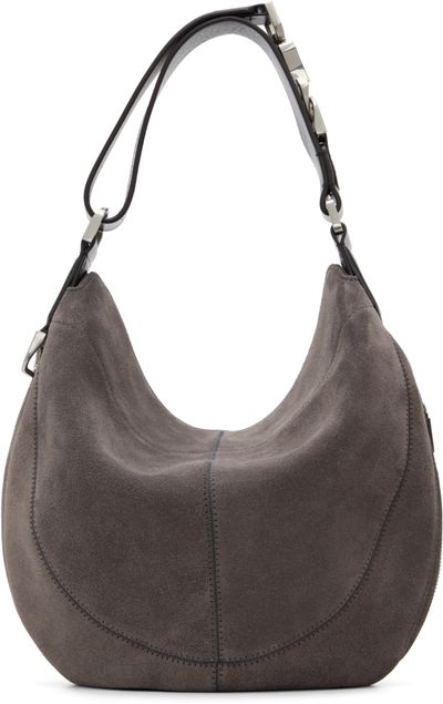 LEMAIRE LEMAIRE Gray Quiver Clip Bag