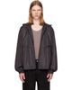 LEMAIRE LEMAIRE Gray Windbreaker Jacket - 1