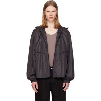 LEMAIRE LEMAIRE Gray Windbreaker Jacket