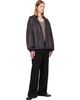 LEMAIRE LEMAIRE Gray Windbreaker Jacket - 4