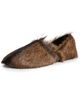 Lemaire Lemaire Hairy Slippers Safari Brown - 1